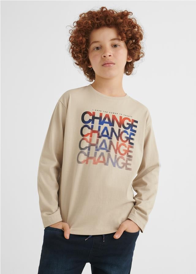 Camiseta m/l "change" SEITAN