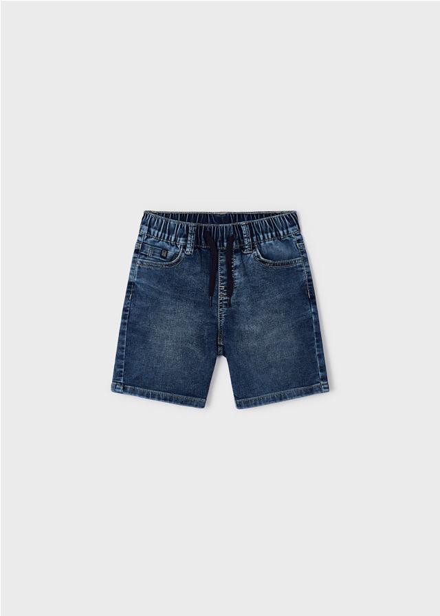 Bermuda soft denim jogge OSCURO