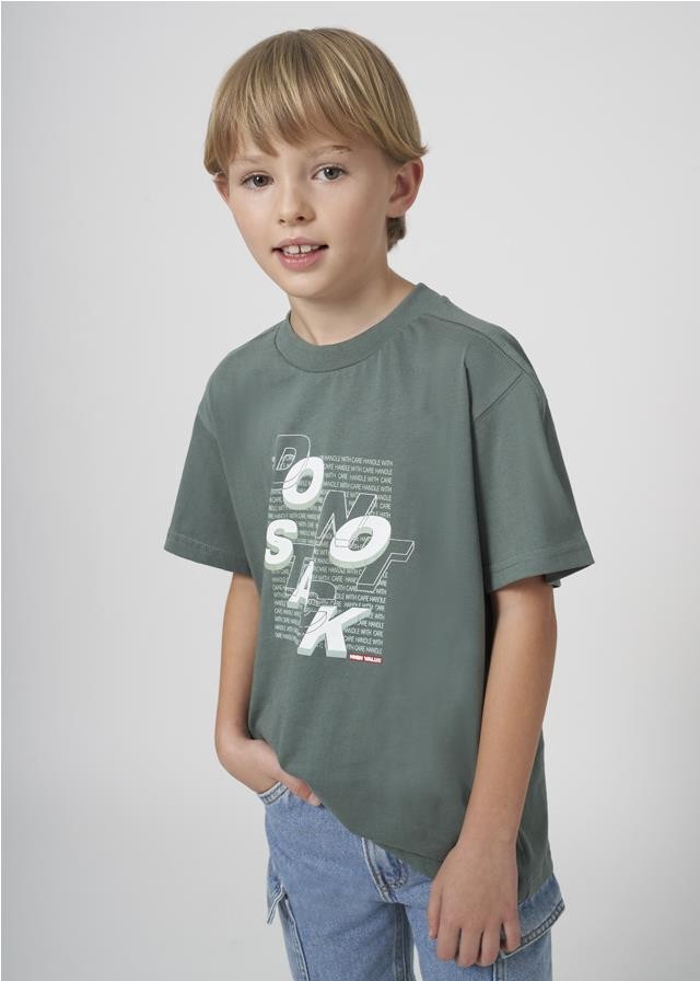 Camiseta m/c algodon niño AGAVE